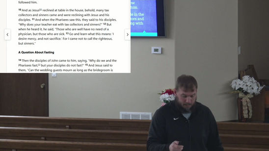 Lesson 138- Jesus Calls Matthew